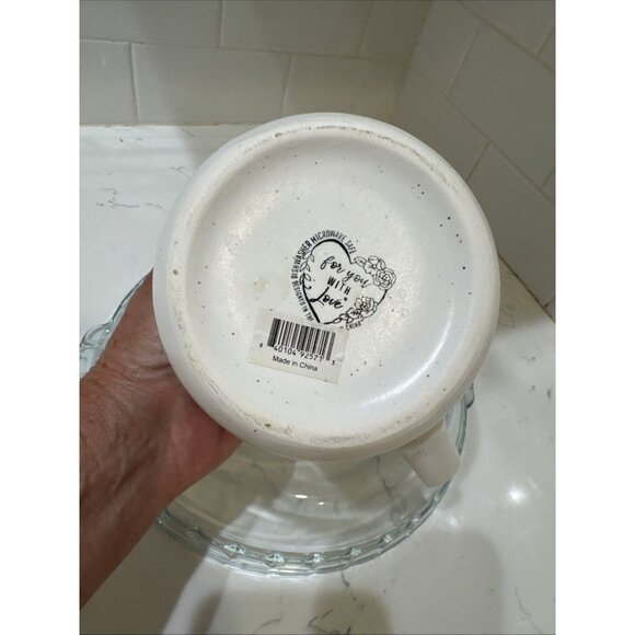 Mama Bear Animal Print Coffee Mug by Tag Stoneware Large Cup Pink - Picture 8 of 8